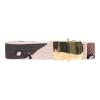 Military Belt with golden buckle, Available in 9 different colors Color : Desert camouflage