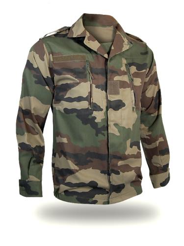 F2 combat jacket of the French army camo CE