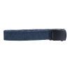 Cinturón militar trenzado con hebilla negra, Disponible en 9 colores diferentes. Color : azul marino