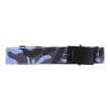 Cinturón militar trenzado con hebilla negra, Disponible en 9 colores diferentes. Color : Camuflaje azul cielo