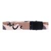 Cintura militare tropicale con fibbia nera, Disponibile in 9 colori diversi Colore : Mimetico del deserto