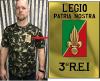 3REI / CEFE T-shirt, 3e buitenlandse infanterieregiment, BUITENLANDS LEGIOEN